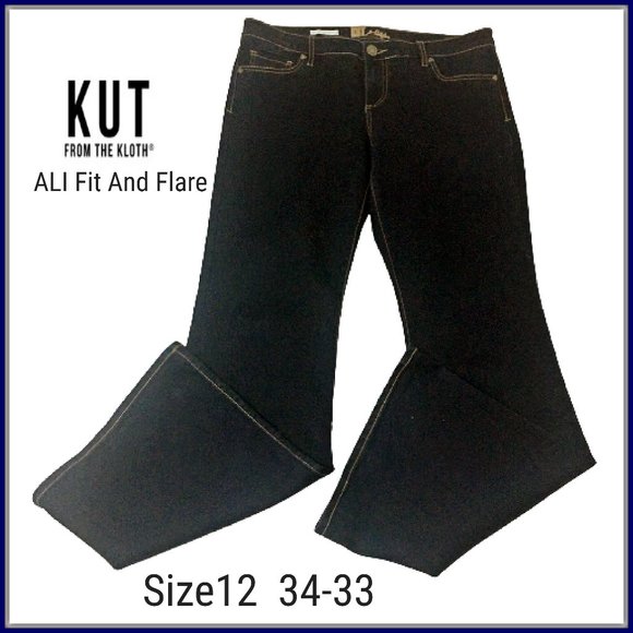 Kut from the Kloth Denim - Kut From The Kloth Women's Dark Wash Jeans Size 12